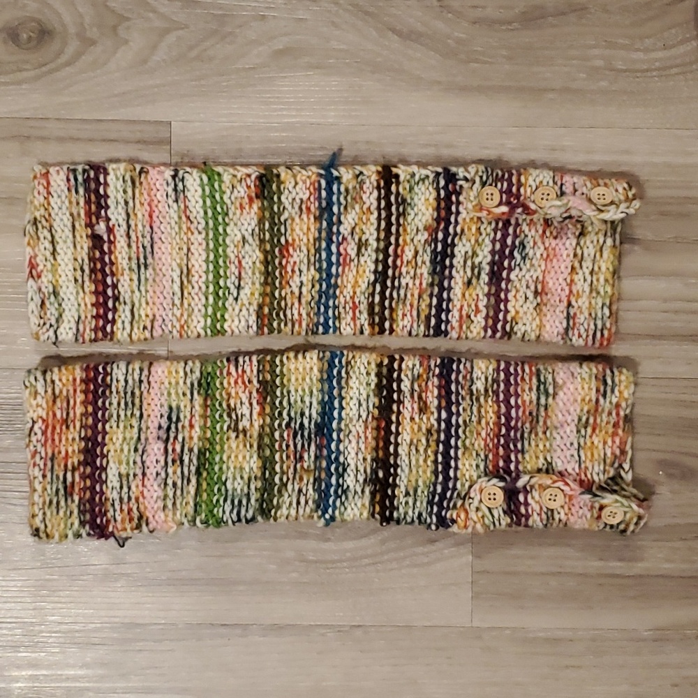 Multicolored Leg Warmers